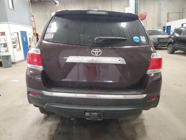 Parquets TOYOTA HIGHLANDER 2012 Maroon