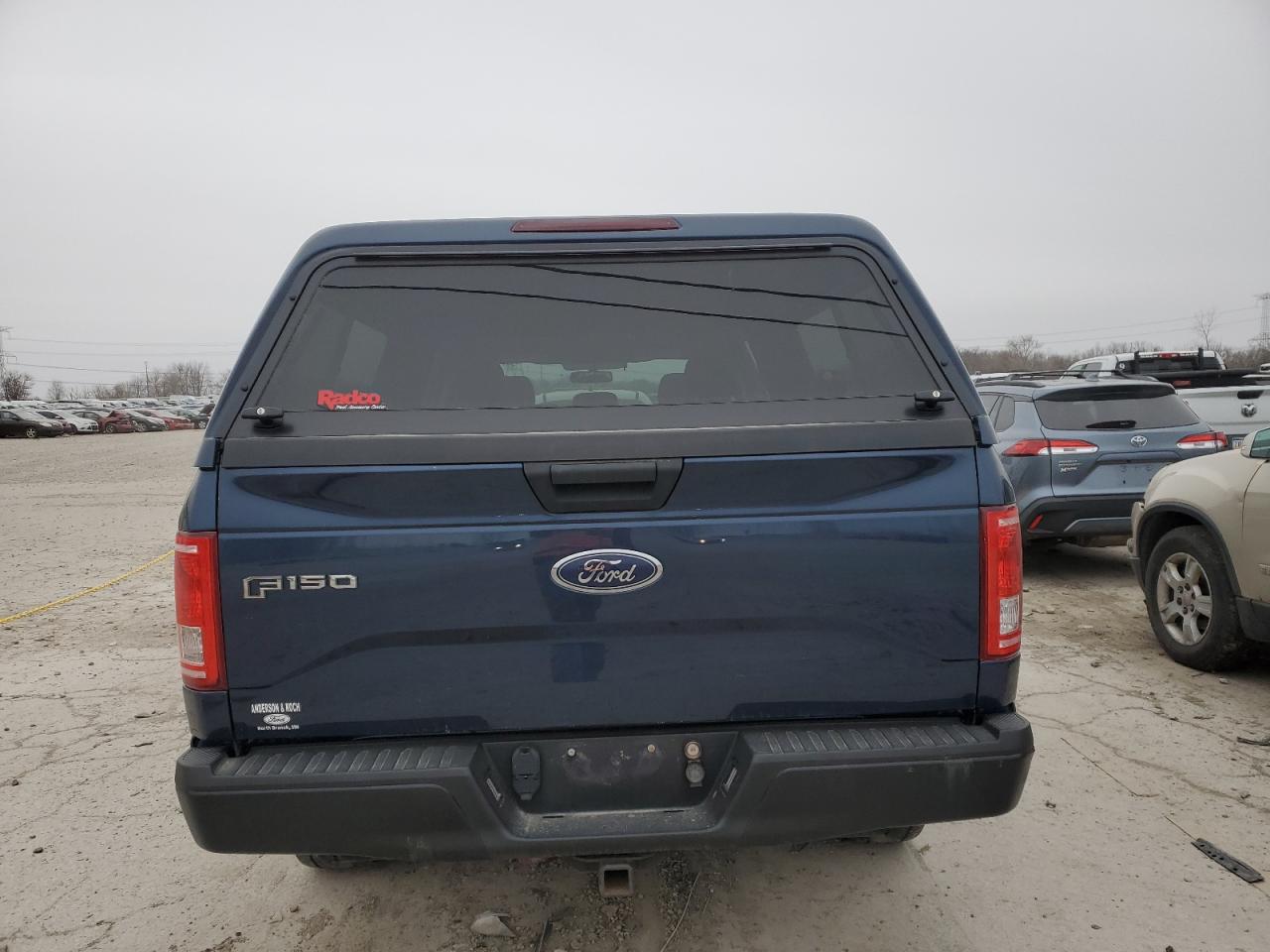 2017 Ford F150 Supercrew VIN: 1FTEW1EPXHKD09331 Lot: 82810434
