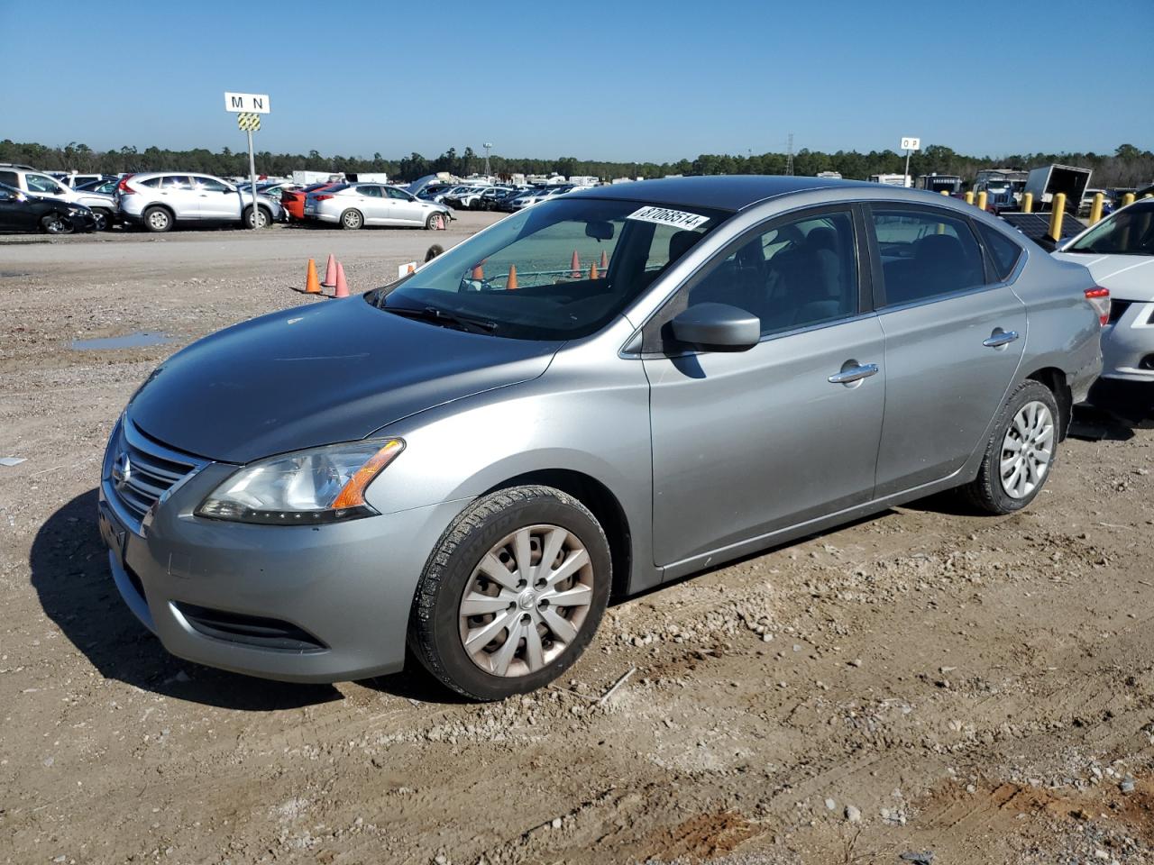 VIN 3N1AB7AP5DL747544 2013 NISSAN SENTRA no.1