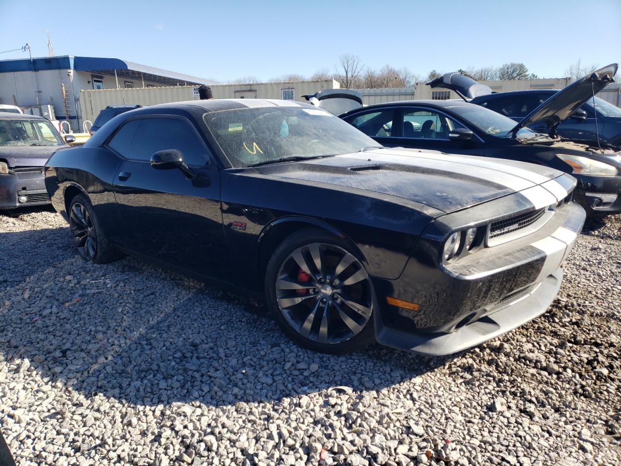 VIN 2C3CDYCJ1EH249645 2014 DODGE CHALLENGER no.4