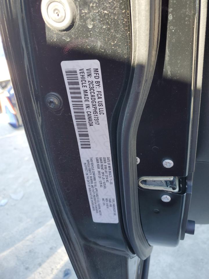 2023 Chrysler 300 Touring L VIN: 2C3CCADGXPH517317 Lot: 85295354