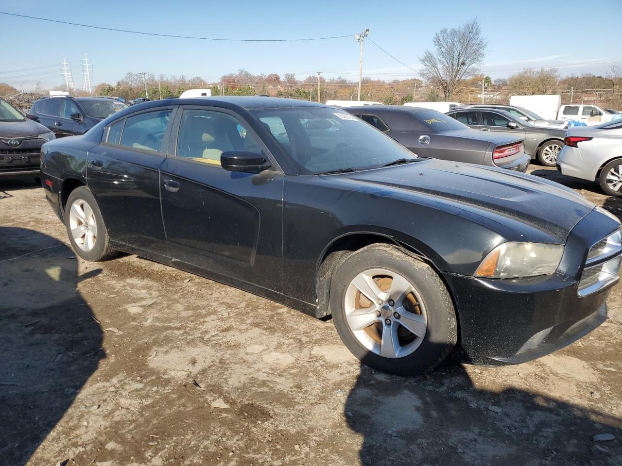 VIN 2C3CDXBG2EH267619 2014 DODGE CHARGER no.4