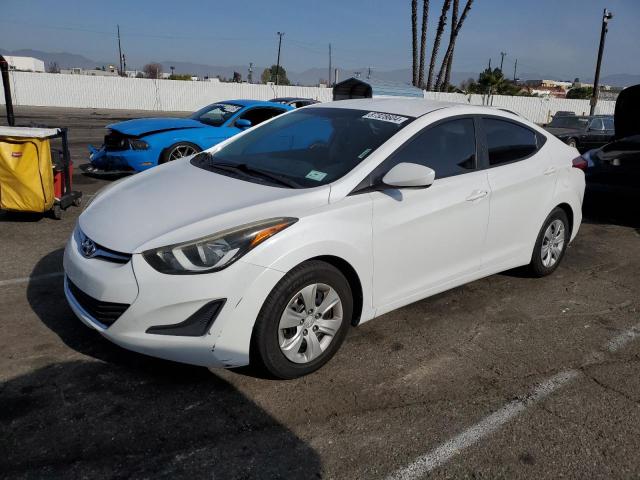 Sedans HYUNDAI ELANTRA 2016 White