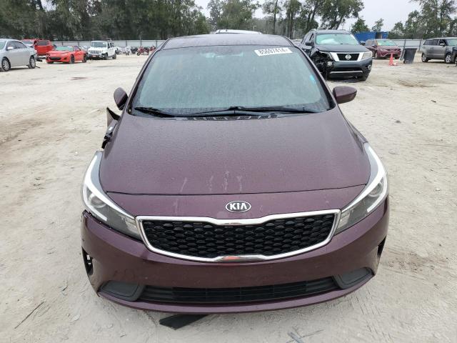  KIA FORTE 2017 Бургунди