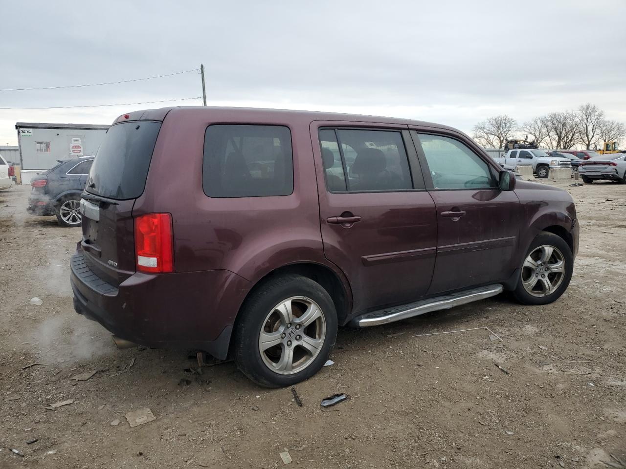 VIN 5FNYF4H57EB057474 2014 HONDA PILOT no.3