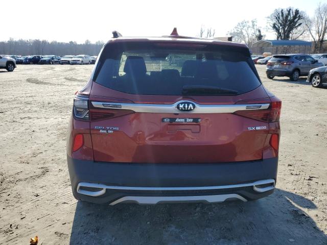  KIA SELTOS 2021 Оранжевый