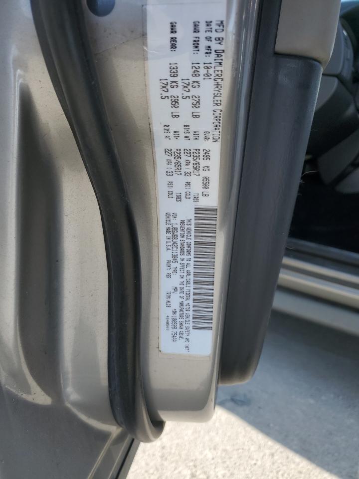 2002 Jeep Grand Cherokee Overland VIN: 1J8GW68J42C113845 Lot: 83316404