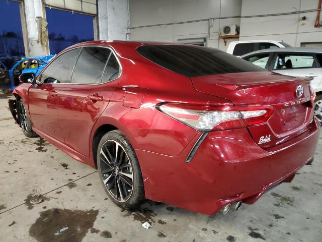  TOYOTA CAMRY 2018 Burgundy