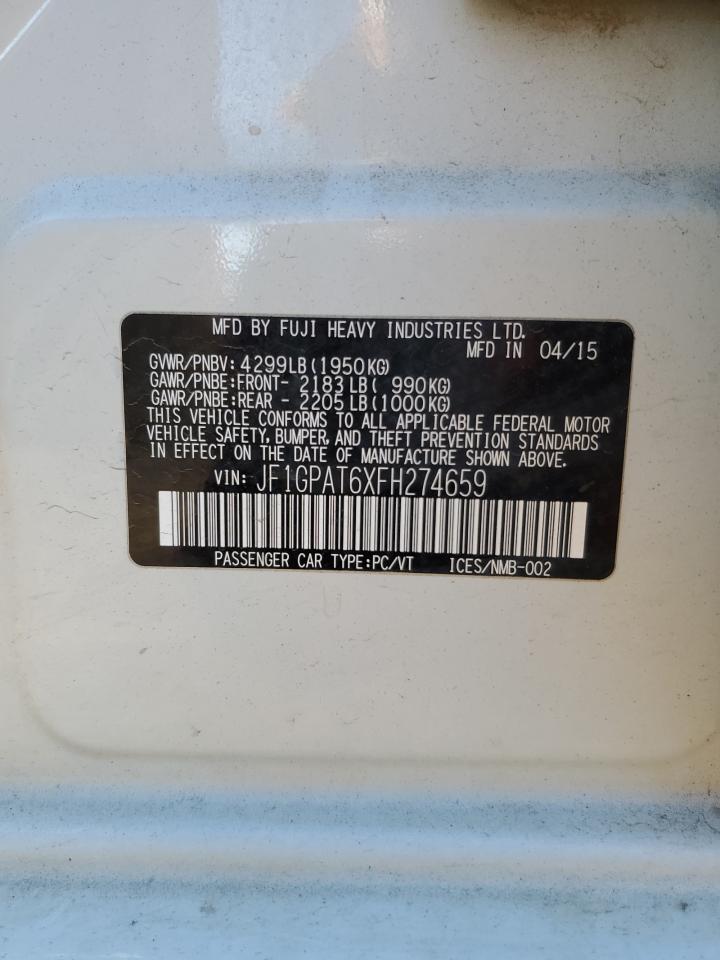 2015 Subaru Impreza - Image 12