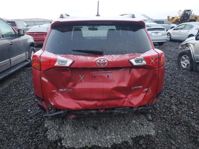  TOYOTA RAV4 2015 Красный