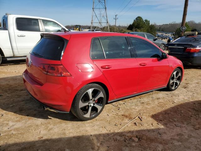  VOLKSWAGEN GTI 2017 Czerwony