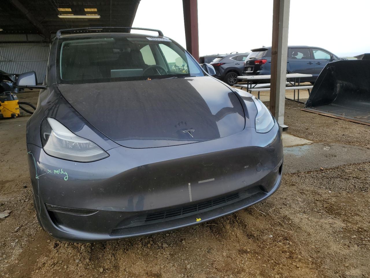 VIN 7SAYGDEF3NF543521 2022 TESLA MODEL Y no.5