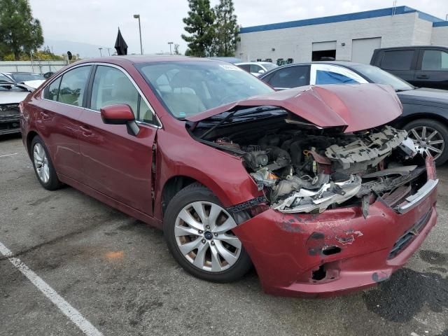  SUBARU LEGACY 2016 Бургунди