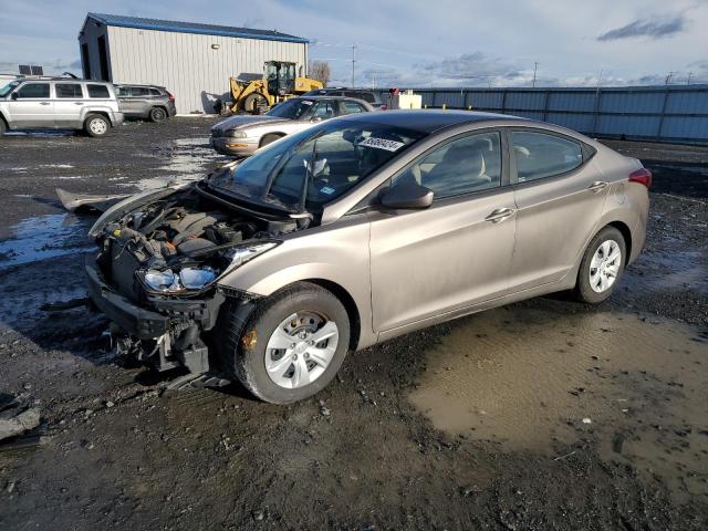  HYUNDAI ELANTRA 2016 tan