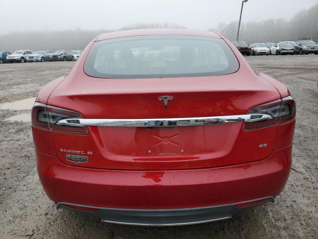 Хэтчбеки TESLA MODEL S 2014 Красный