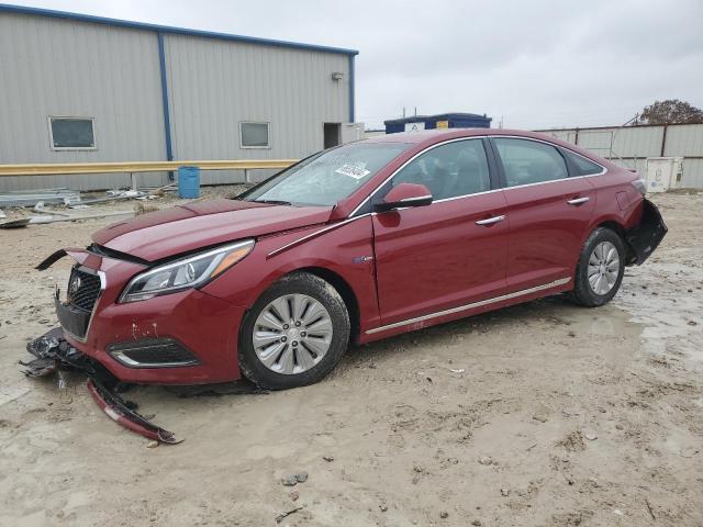  HYUNDAI SONATA 2016 Красный