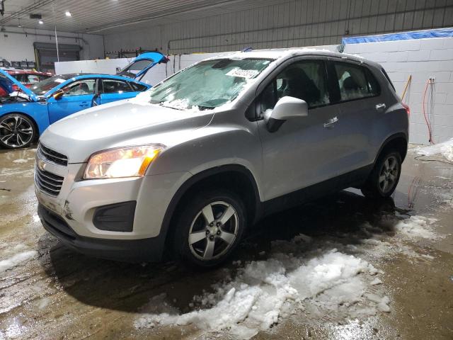  CHEVROLET TRAX 2016 Srebrny