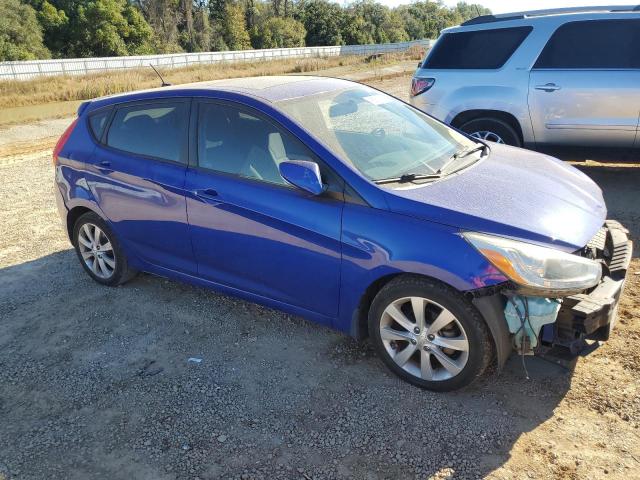 Hatchbacks HYUNDAI ACCENT 2014 Blue