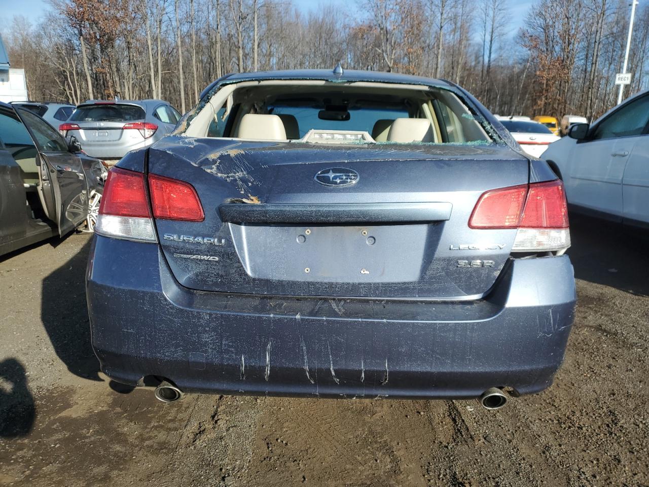 VIN 4S3BMDL68E2027589 2014 SUBARU LEGACY no.6