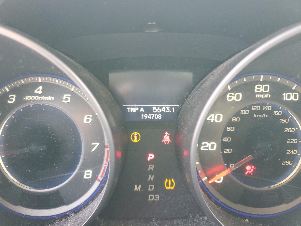 2009 Acura Mdx Technology VIN: 2HNYD28609H500416 Lot: 85121414