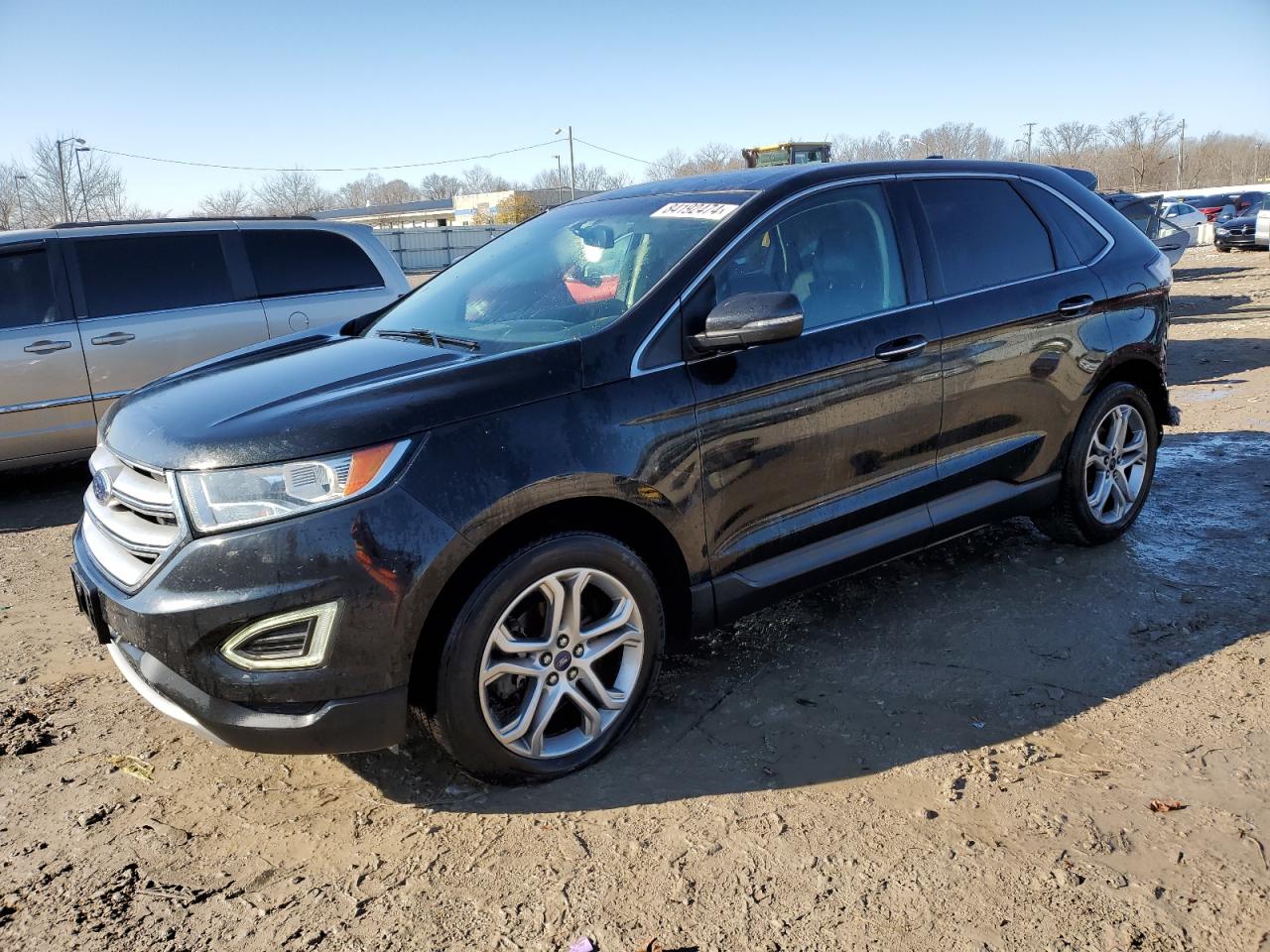 2015 Ford Edge Titanium იყიდება Louisville-ში, KY - Rear End