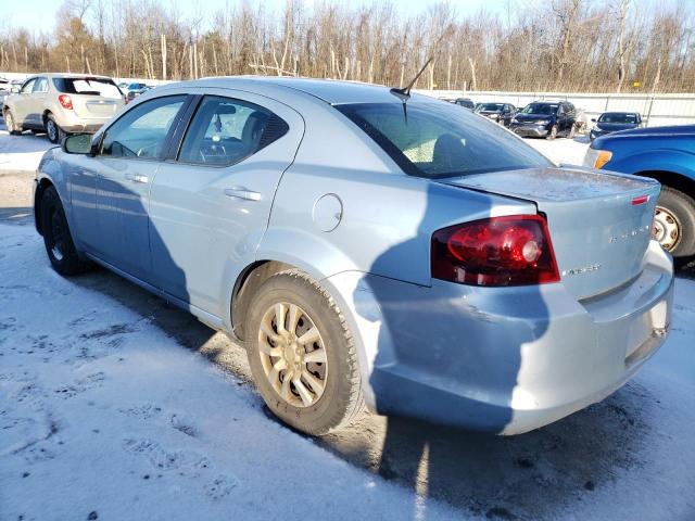  DODGE AVENGER 2013 Синий