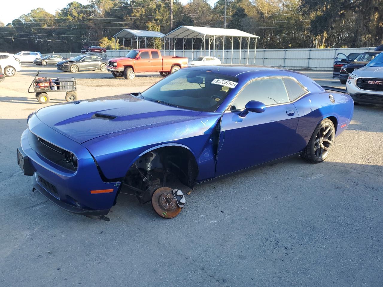 2021 Dodge Challenger Sxt იყიდება Savannah-ში, GA - Front End