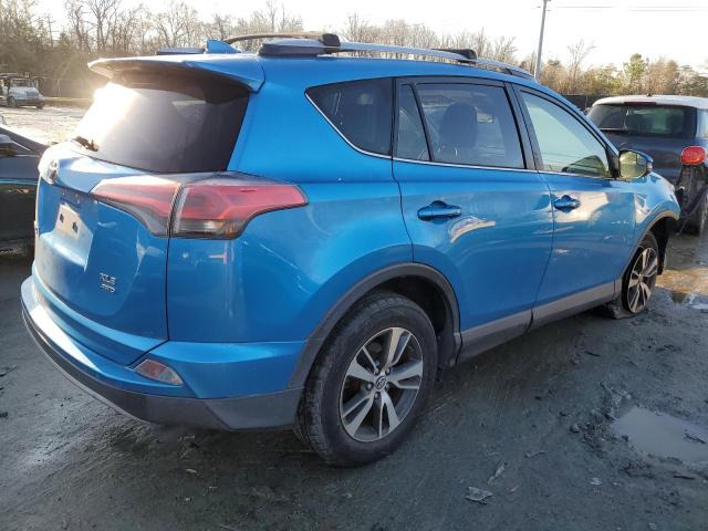  TOYOTA RAV4 2017 Синий