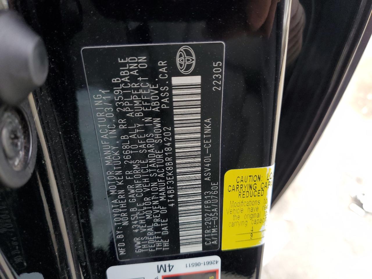 2011 Toyota Camry - Image 15