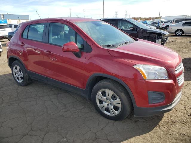 Parquets CHEVROLET TRAX 2015 Czerwony