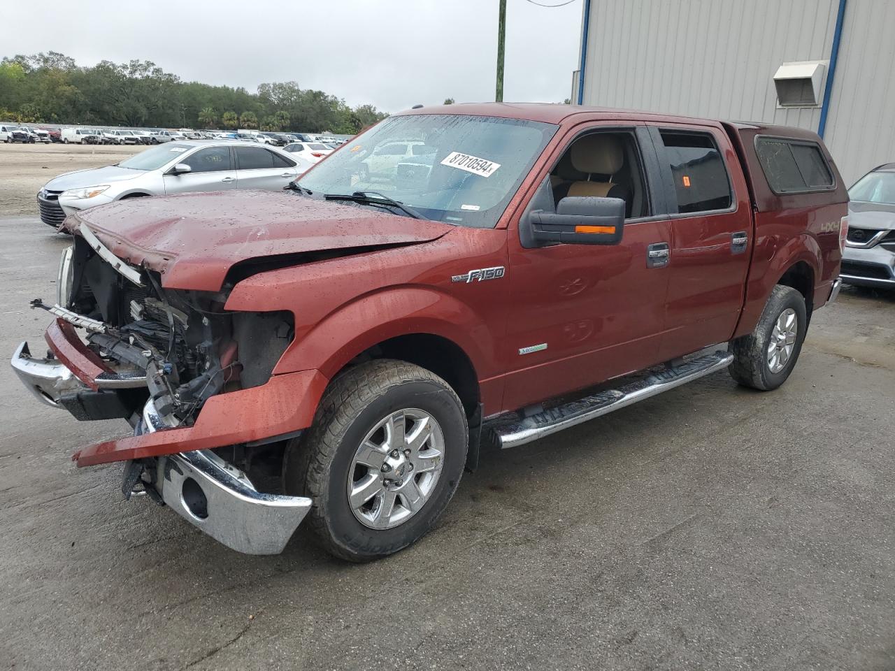 VIN 1FTFW1ET1EKD55627 2014 FORD F-150 no.1