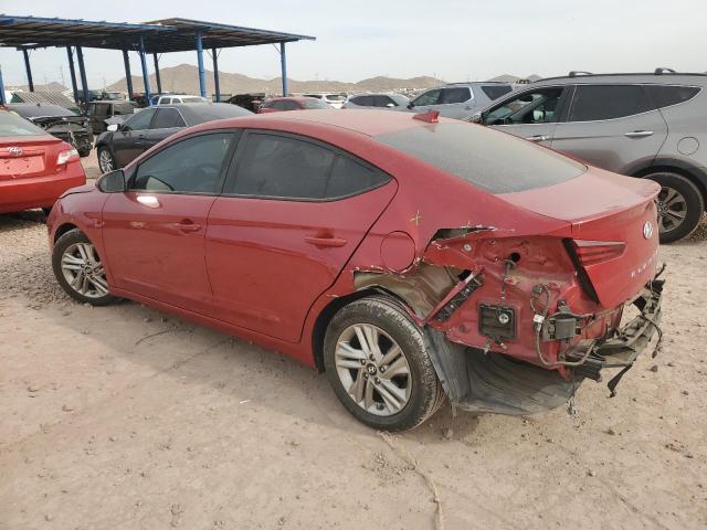  HYUNDAI ELANTRA 2019 Червоний