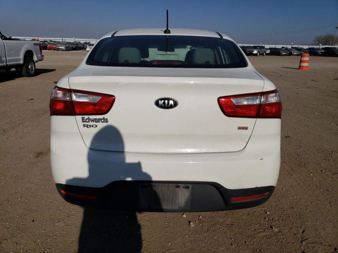 2014 Kia Rio Lx VIN: KNADM4A36E6324934 Lot: 83064364