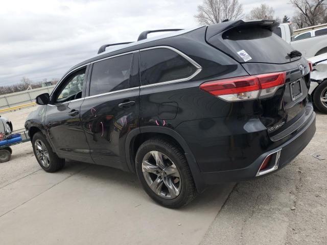  TOYOTA HIGHLANDER 2019 Czarny