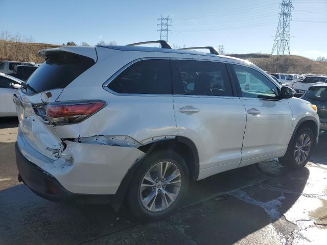  TOYOTA HIGHLANDER 2014 Белый