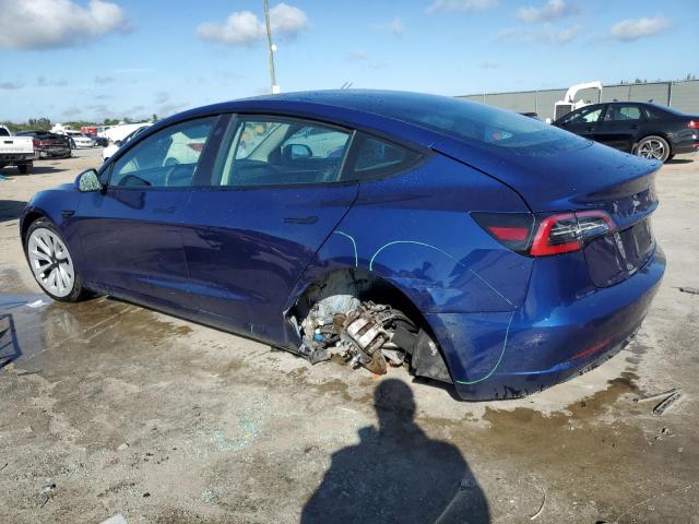  TESLA MODEL 3 2022 Blue