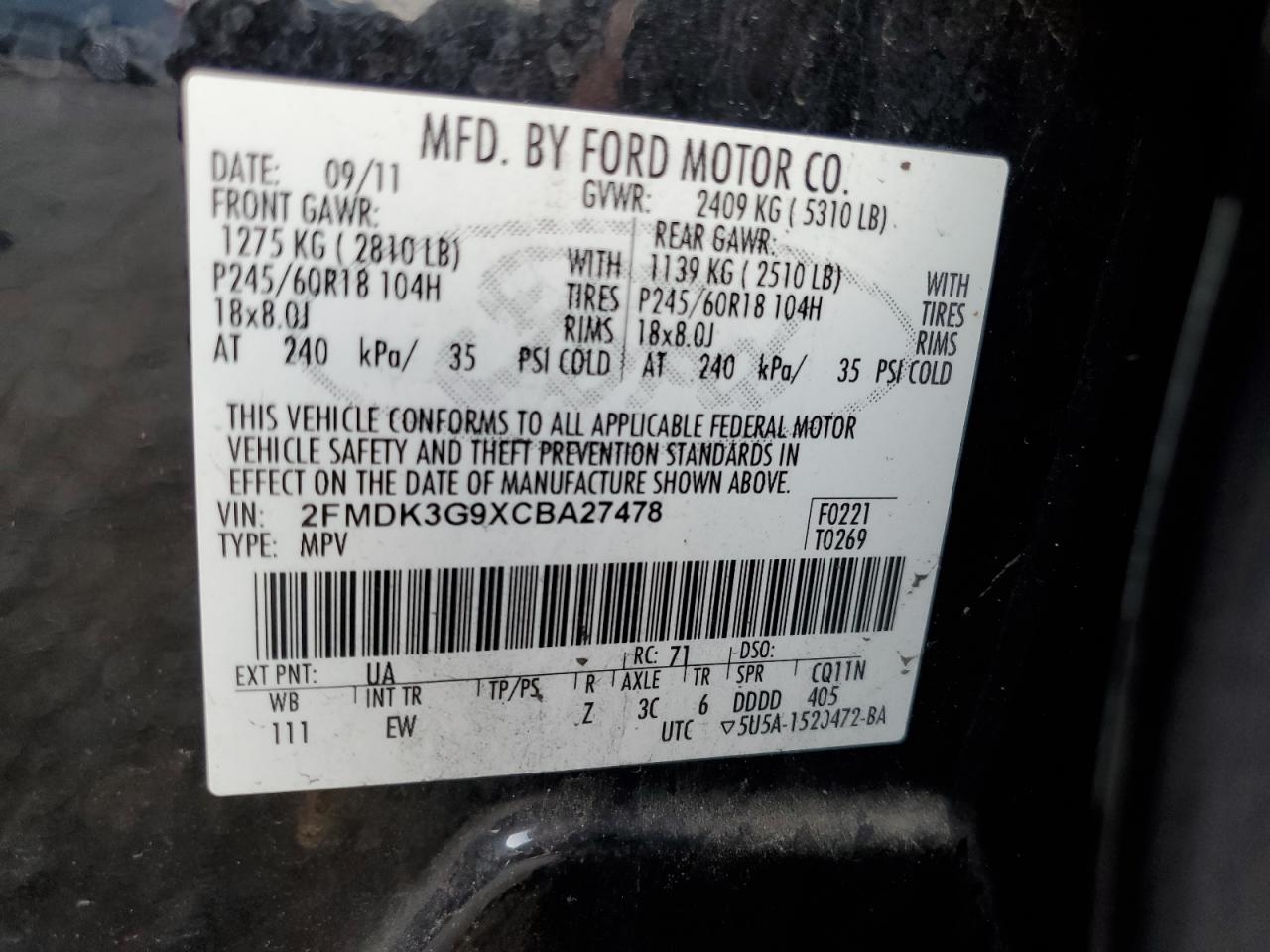 2012 Ford Edge - Image 15