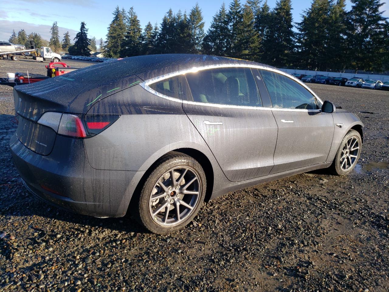 VIN 5YJ3E1EB9JF170696 2018 TESLA MODEL 3 no.3