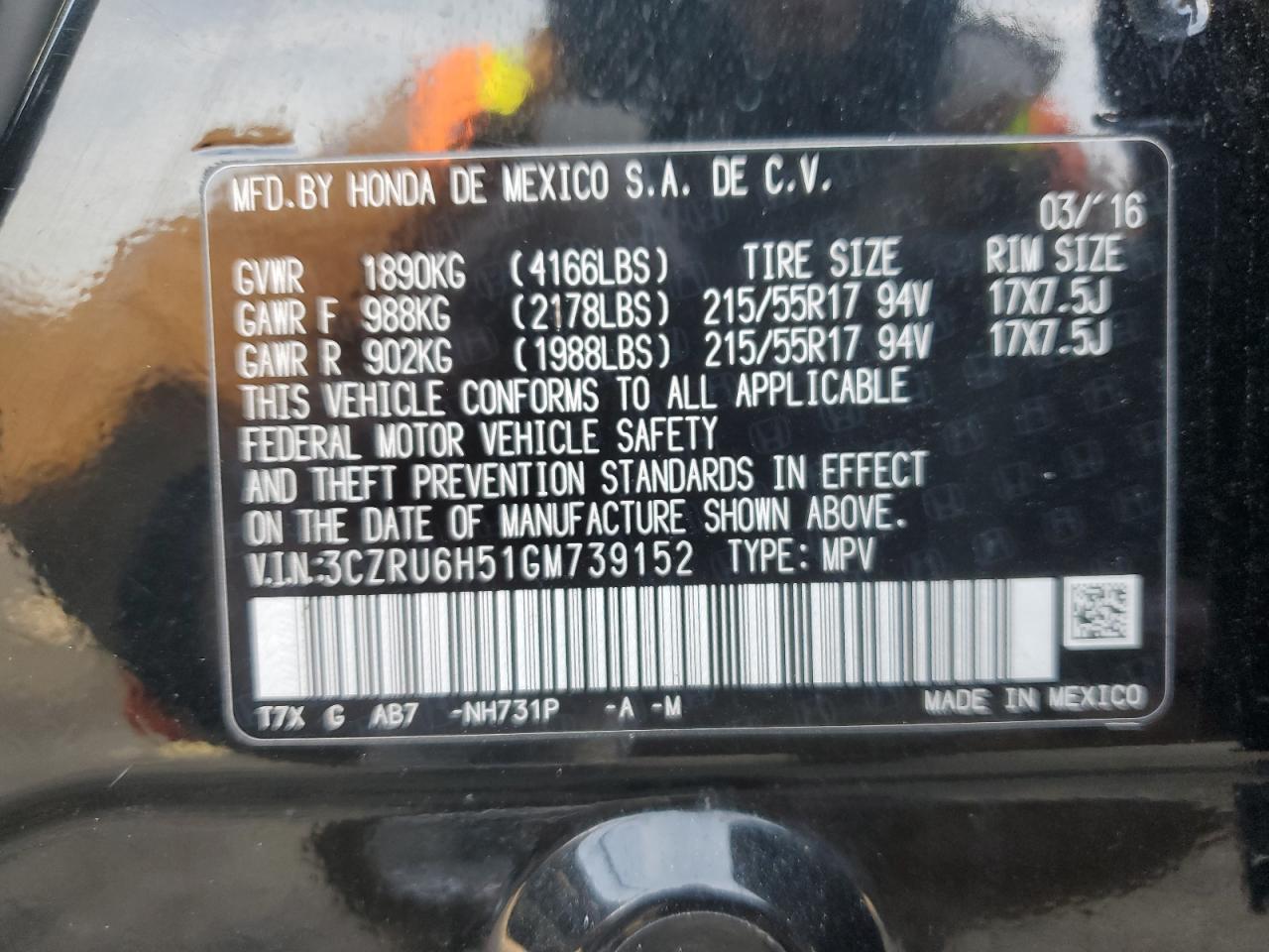 2016 Honda HR-V - Image 14