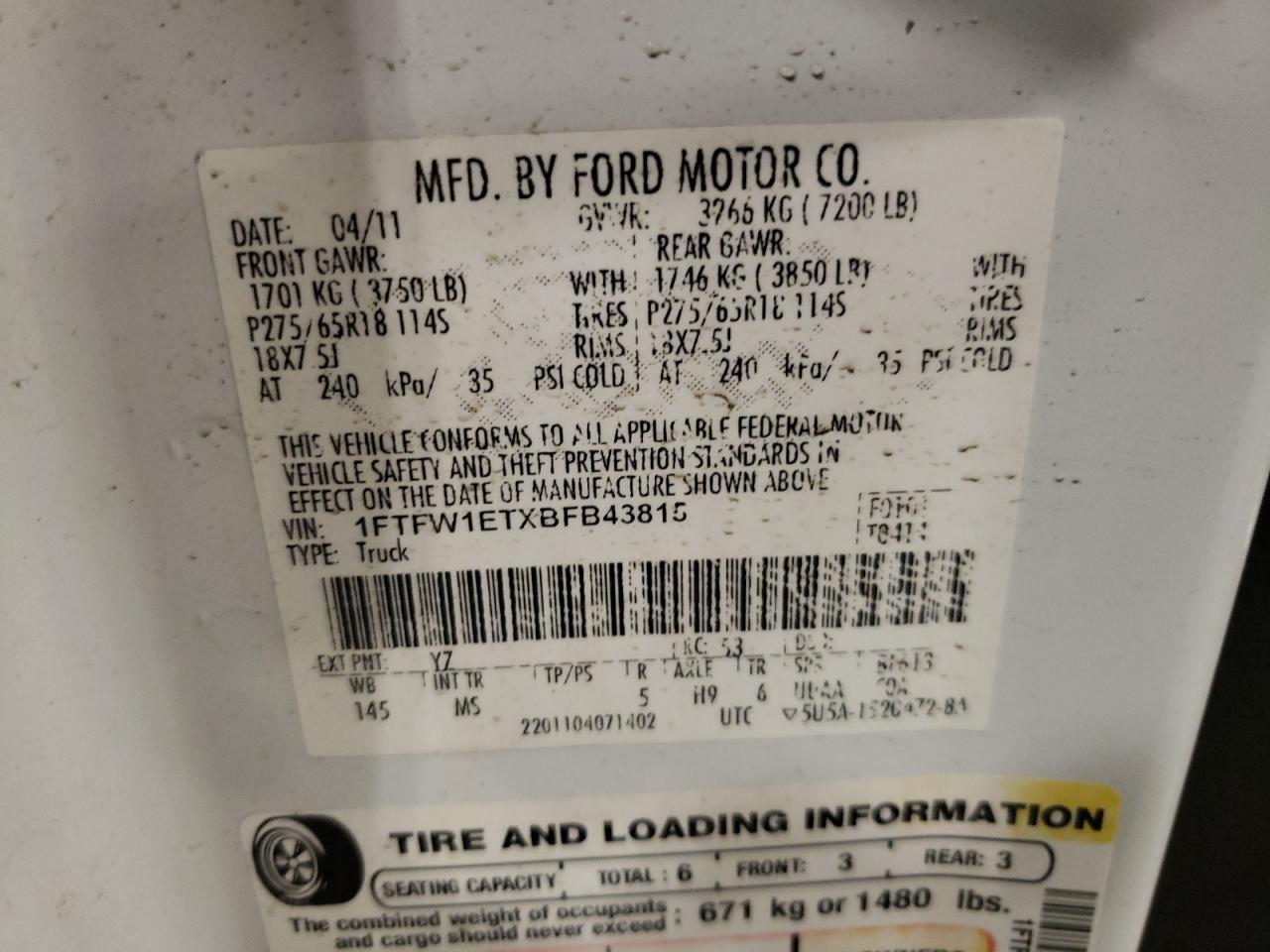 2011 Ford F-150 - Image 12