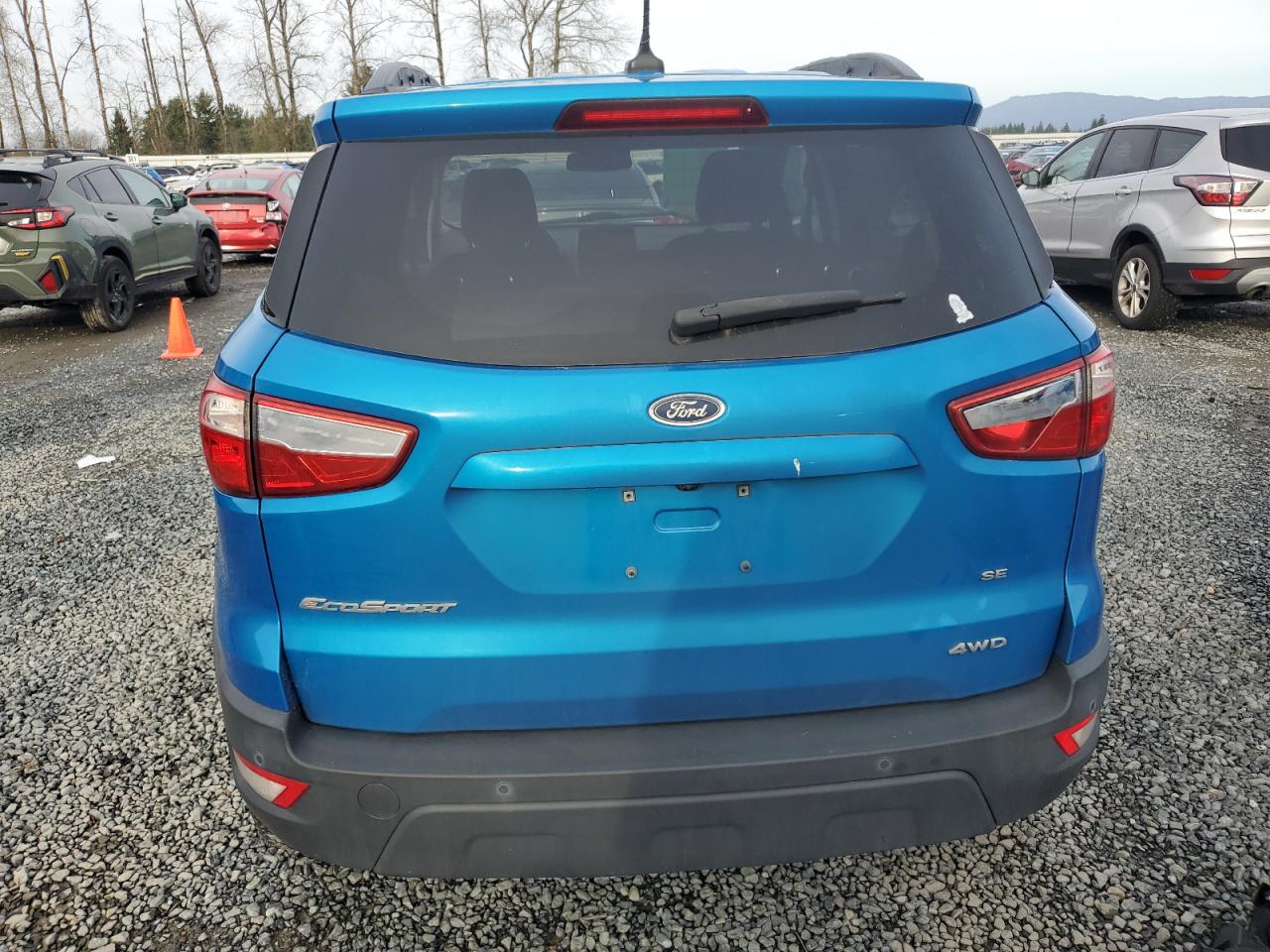 2018 Ford Ecosport Se VIN: MAJ6P1ULXJC183252 Lot: 85804344