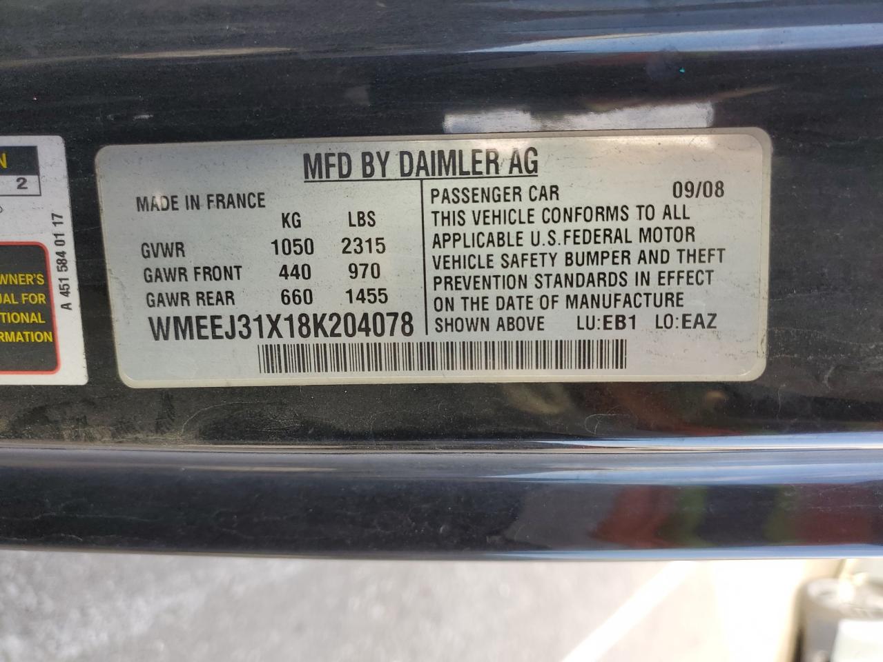 2008 Smart Fortwo - Image 12