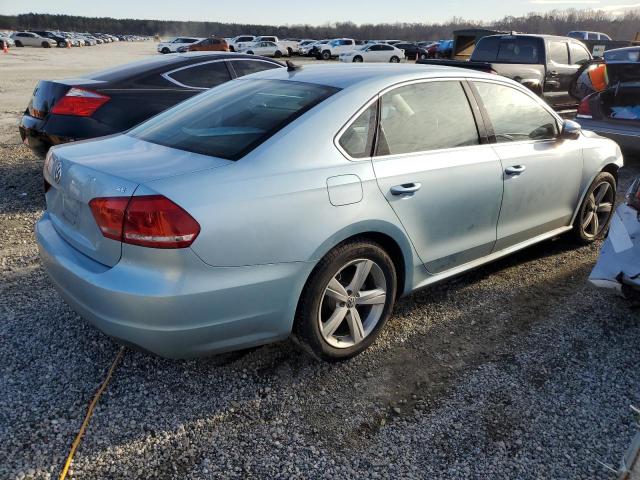 Sedans VOLKSWAGEN PASSAT 2012 Granatowy