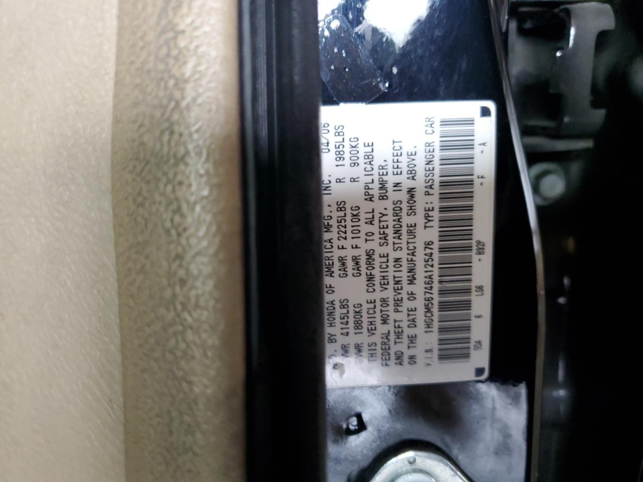 2006 Honda Accord - Image 12