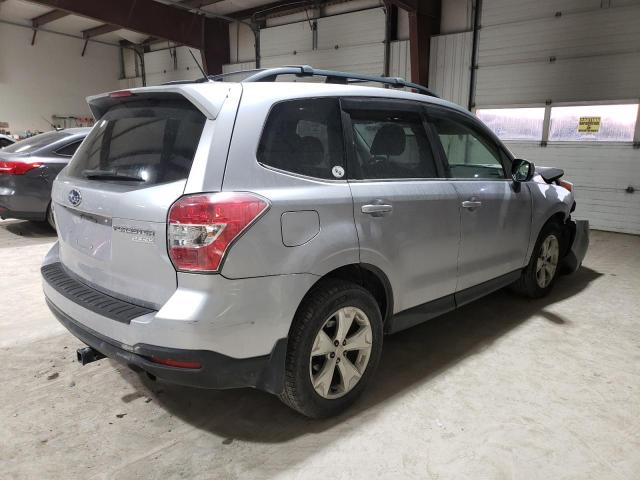  SUBARU FORESTER 2015 Srebrny