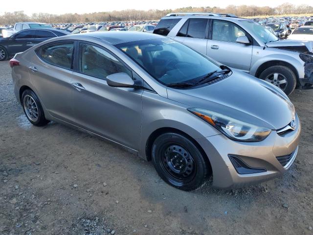  HYUNDAI ELANTRA 2016 Brown