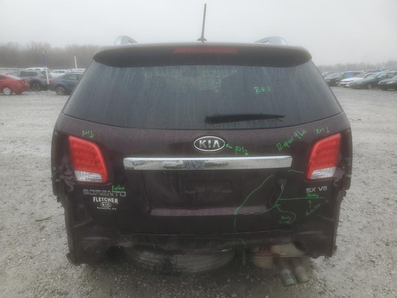 2011 Kia Sorento Sx VIN: 5XYKW4A23BG098288 Lot: 86410684