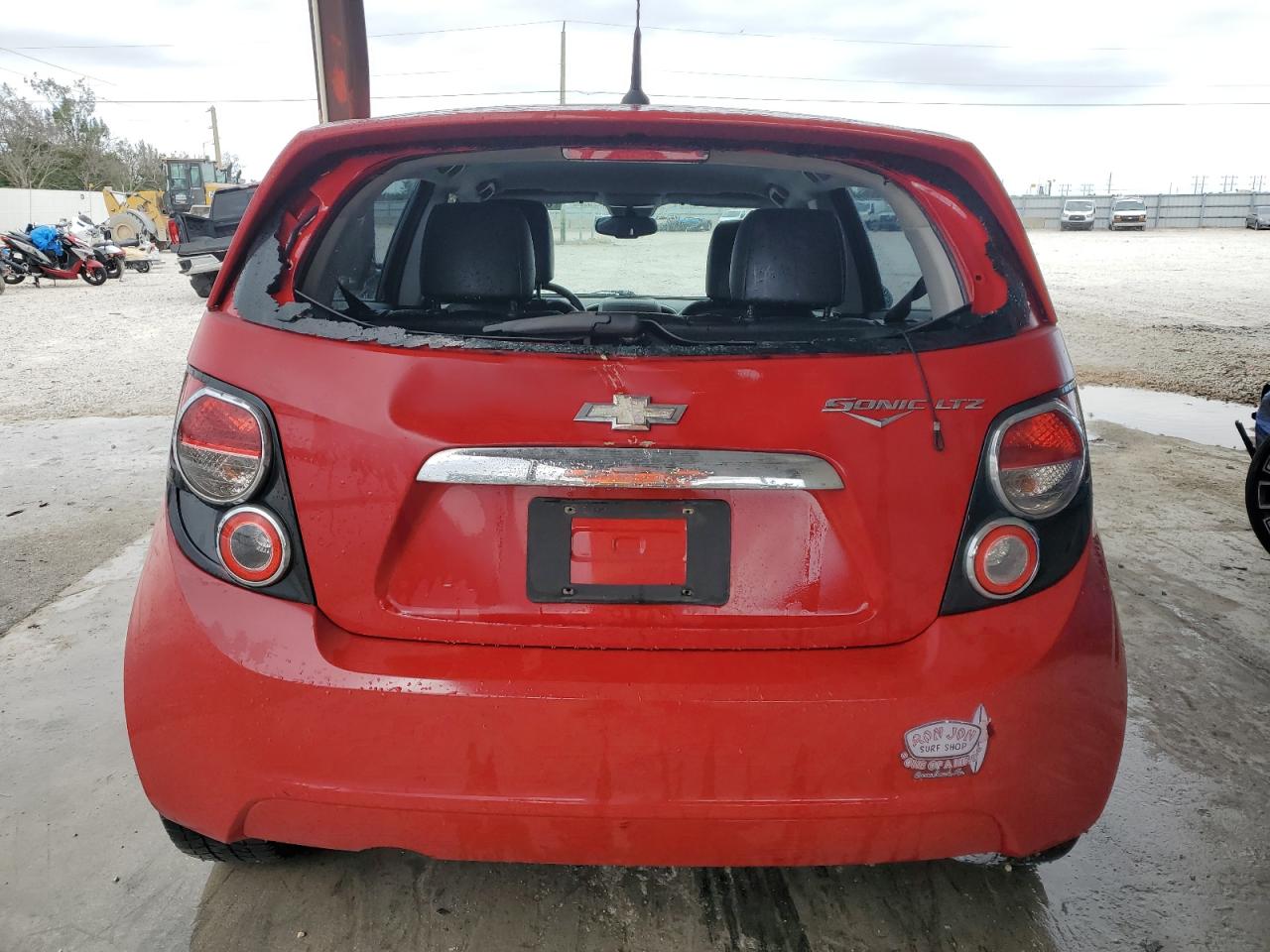 VIN 1G1JE6SHXD4134789 2013 CHEVROLET SONIC no.6