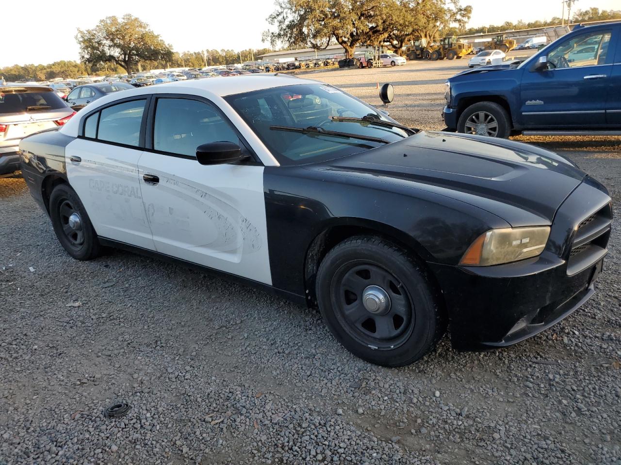 VIN 2C3CDXAG1EH124811 2014 DODGE CHARGER no.4