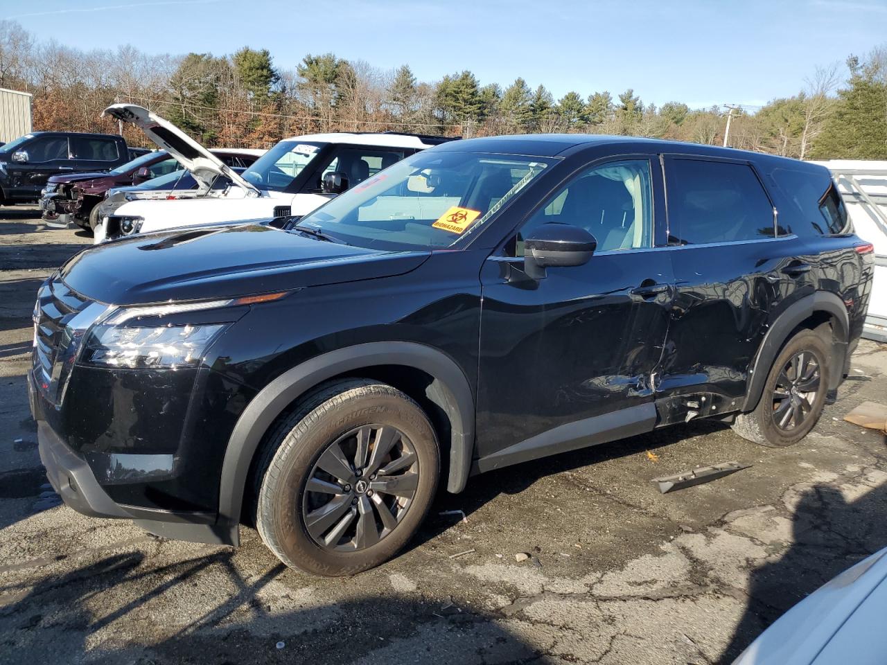 2023 Nissan Pathfinder S zu verkaufen in Exeter, RI - Side